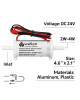 Wellon Dynamic Water Sterilization Module | 24V DC | 2–4W Low Power | Leak-Proof Inline Design | Universal Fit for All RO Systems | Compact & Easy Installation